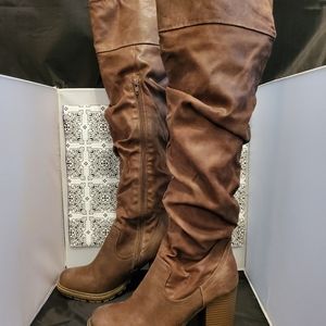Seven 7 Dials~Senorita Knee High Boots - Size 7.5